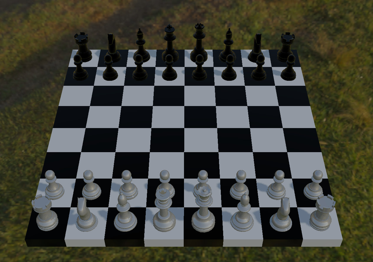 PBR Chessboard