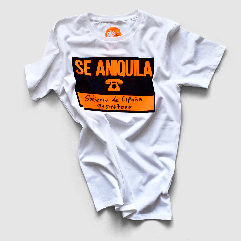 Camiseta "SE ANIQUILA"