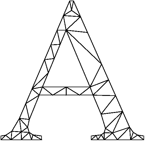 Constrained conforming Delaunay triangulation (CCDT)