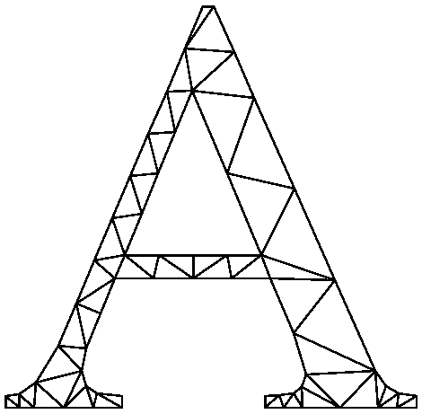 Conforming Delaunay triangulation (CDT)