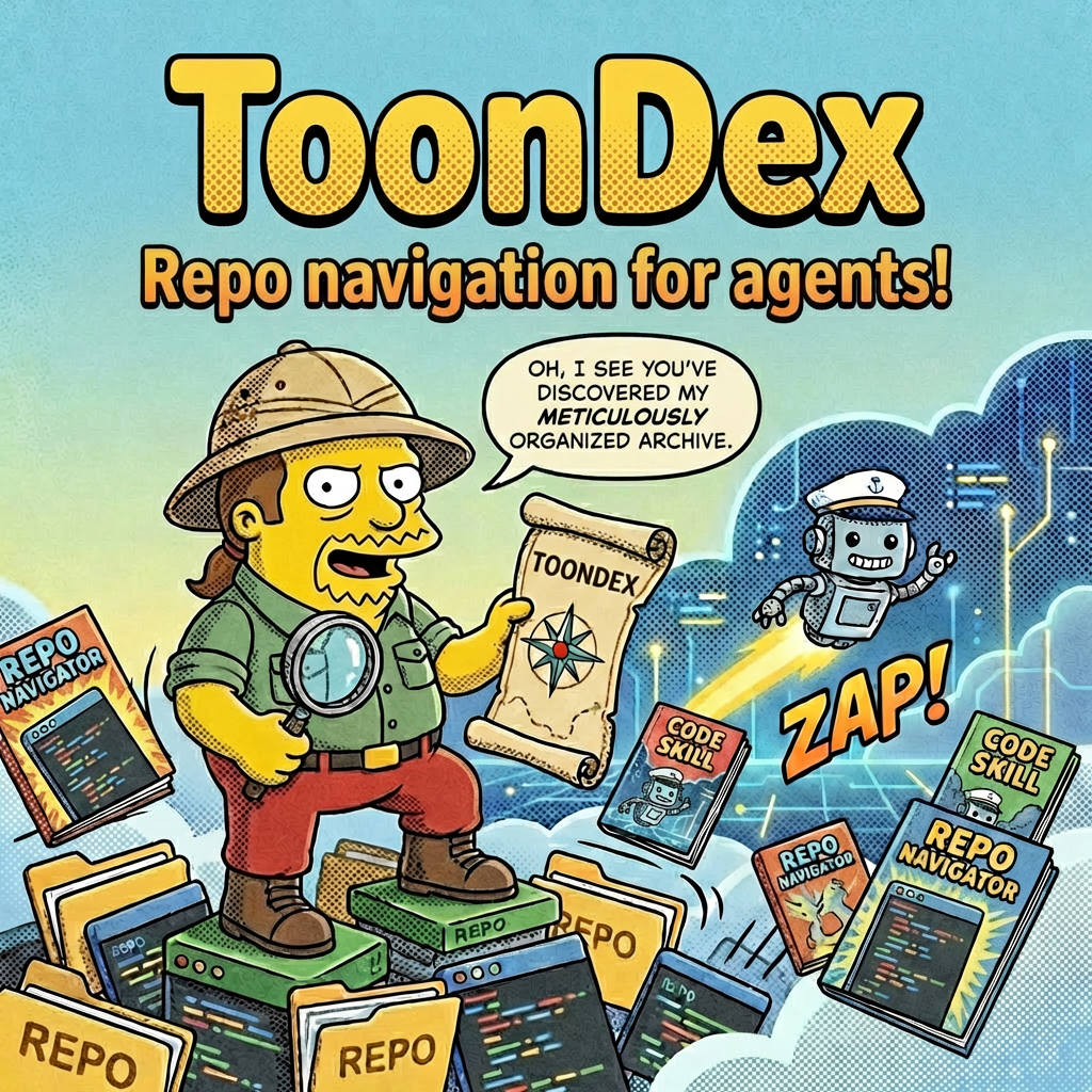 ToonDex - Repo navigation for agents!