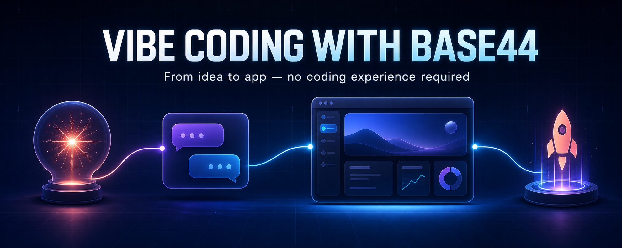 Vibe Coding with Base44 — From idea to app, no coding experience required