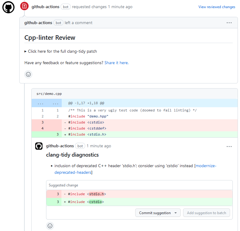 sample tidy-review