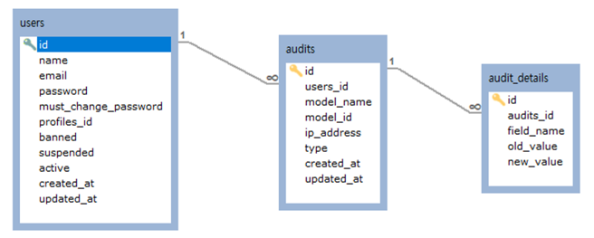 audit schemas