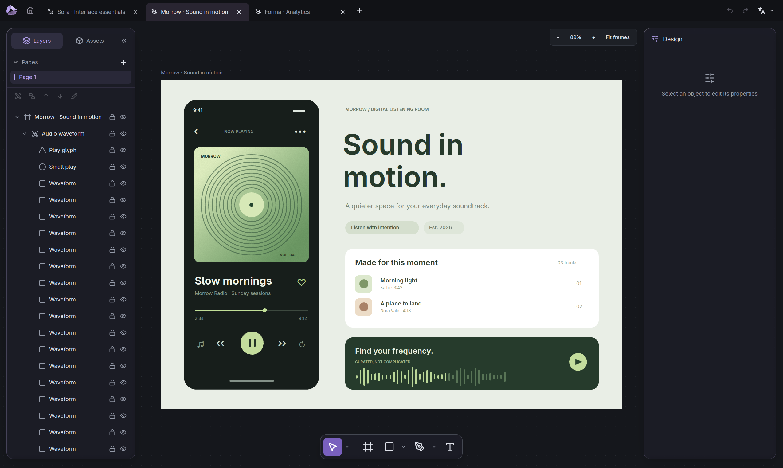 Morrow music player