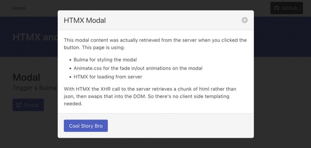 Screenshot v3 Modal