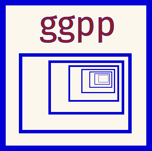 Package logo with name and multiple nested rectangles.