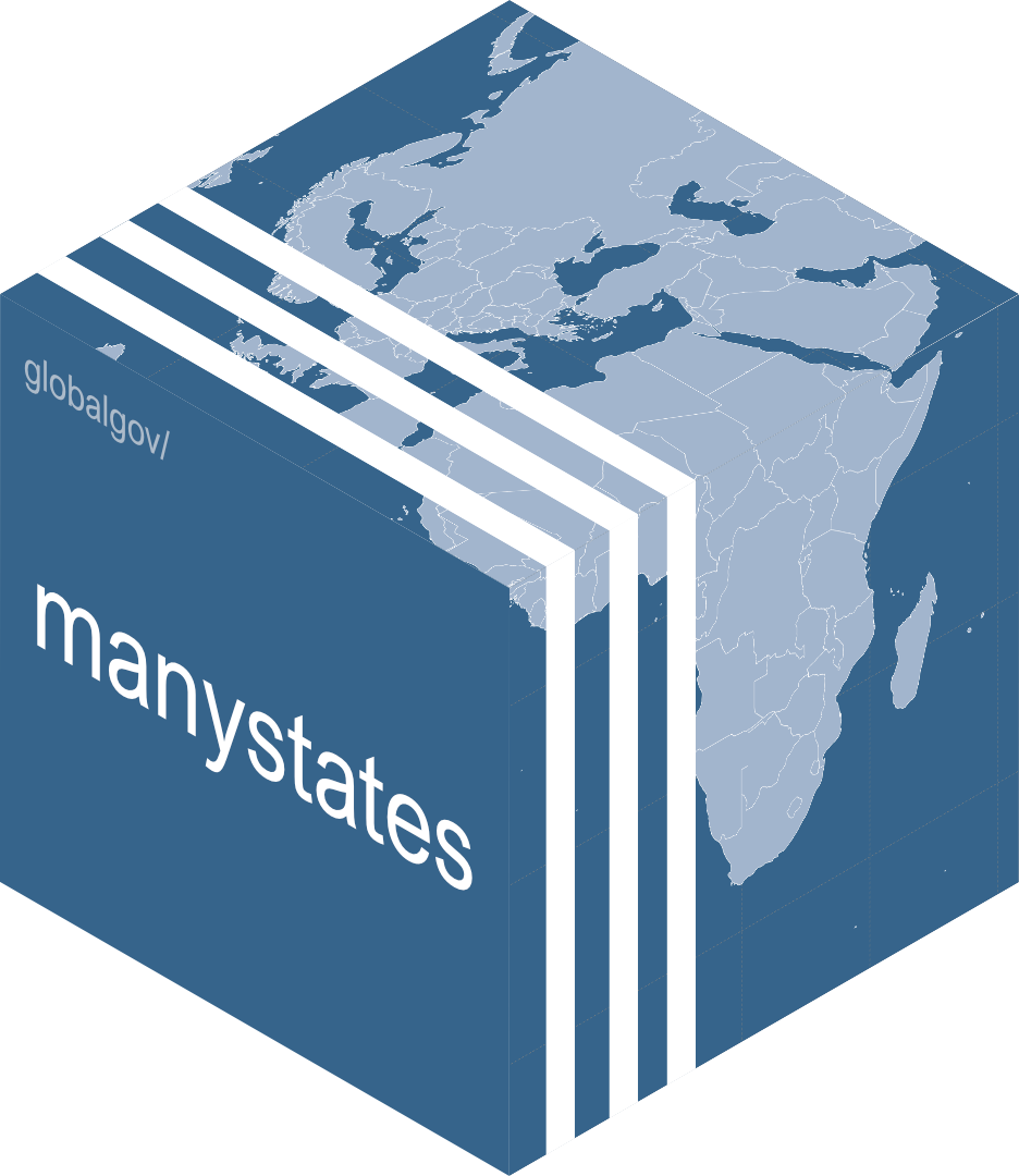 The manystates logo