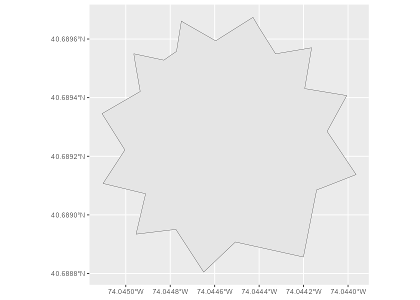 Statue of Liberty geometry returned by nominatimlite.