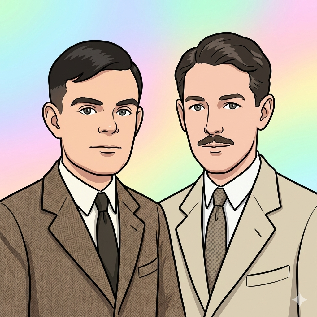 Alan Turing e Gordon Welchman