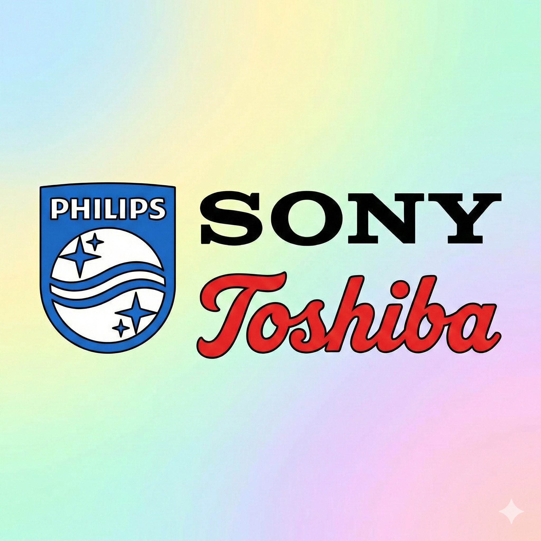 Philips, Sony e Toshiba