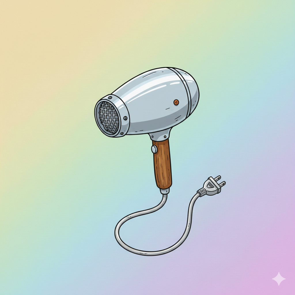 Secador de Cabelo Portátil