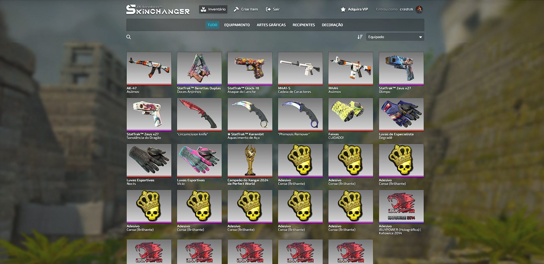 Inventory Simulator homepage