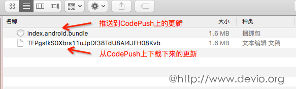 Code Push非增量更新