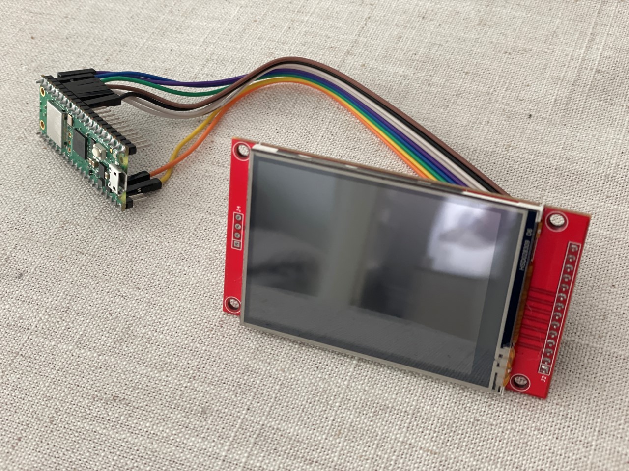 CryptoDash Pico W display