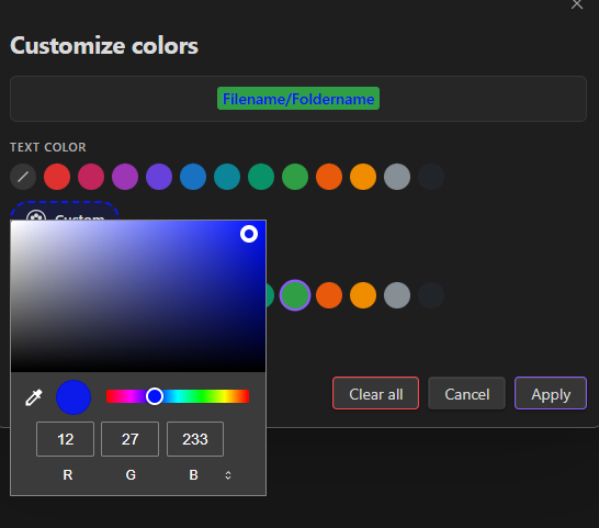 Colors