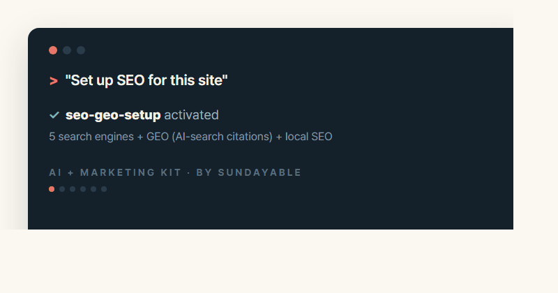 marketing-kit demo
