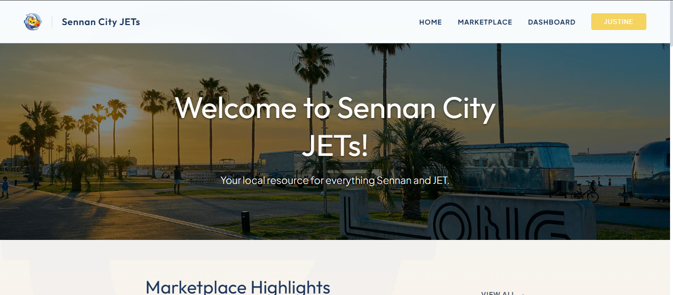 Sennan City JETs Portal Banner