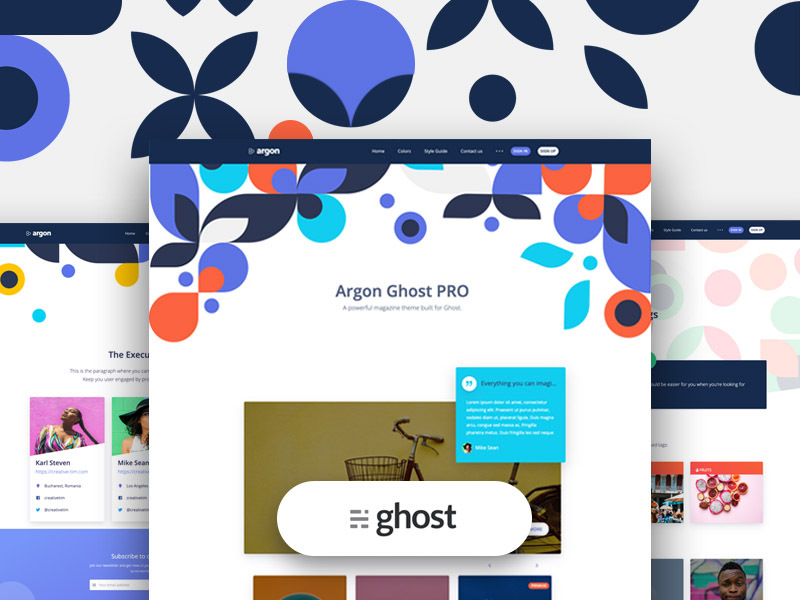 Github Creativetimofficial Ct Argon Ghost Pro Public Repository For