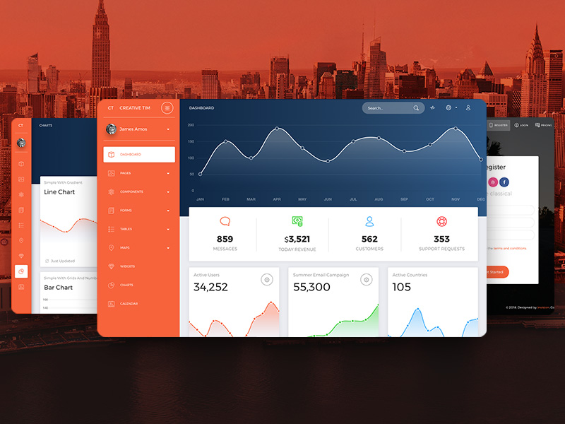 Now UI Dashboard PRO HTML