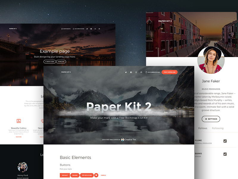 Paper Kit 2 HTML