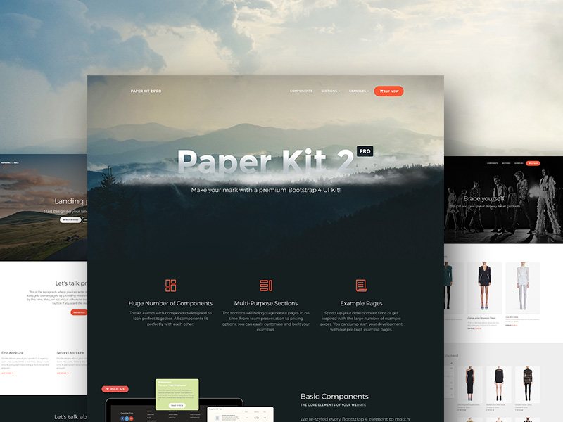 Paper Kit 2 PRO HTML
