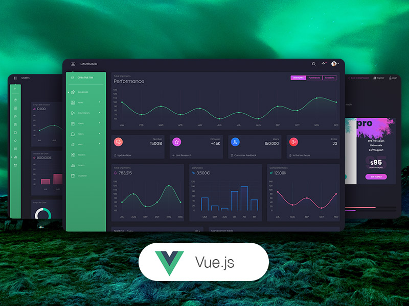 Vue Black Dashboard Pro