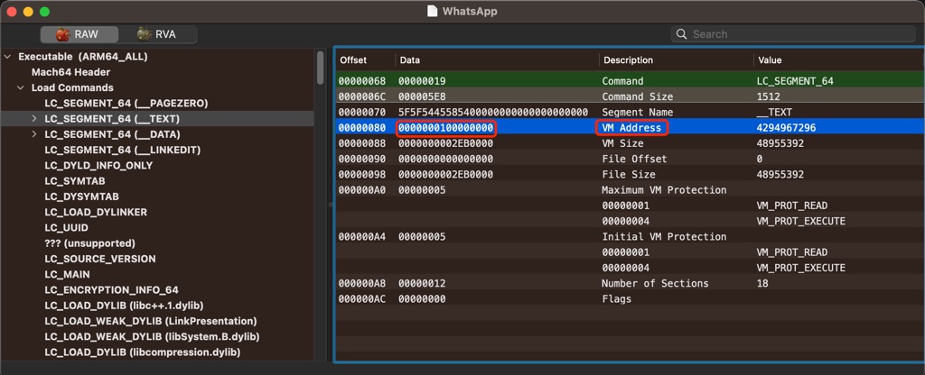 machoview_whatsapp_text_vmaddr_0x100000000