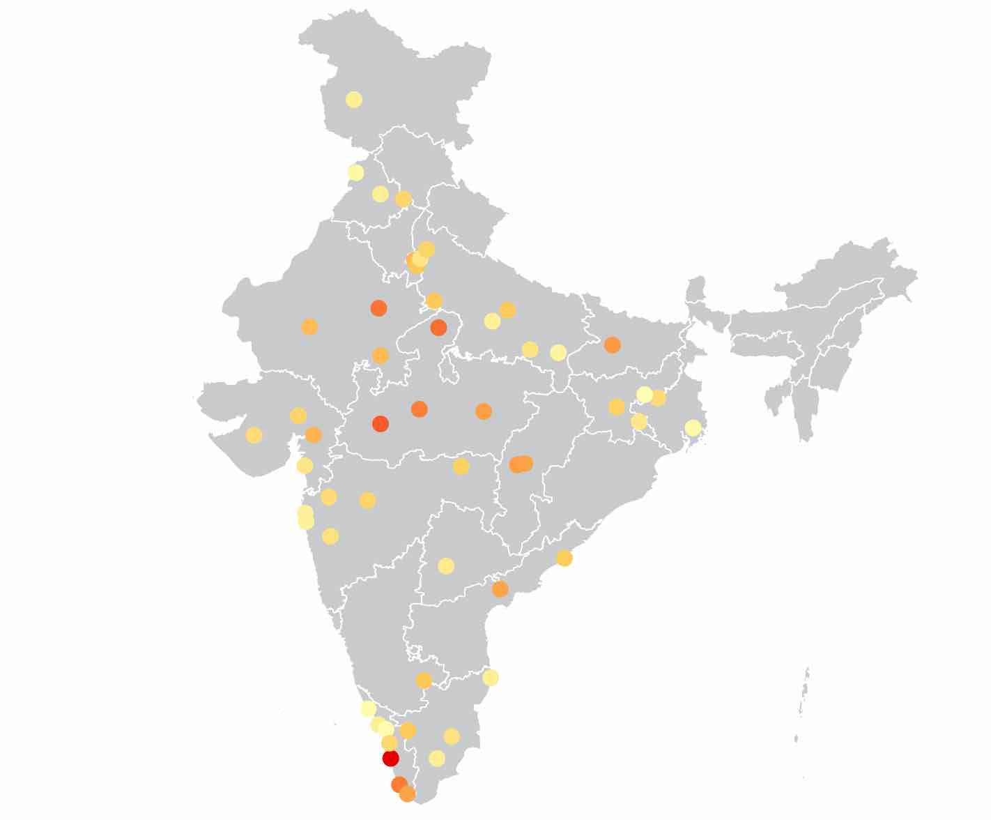 Crime Map Of India