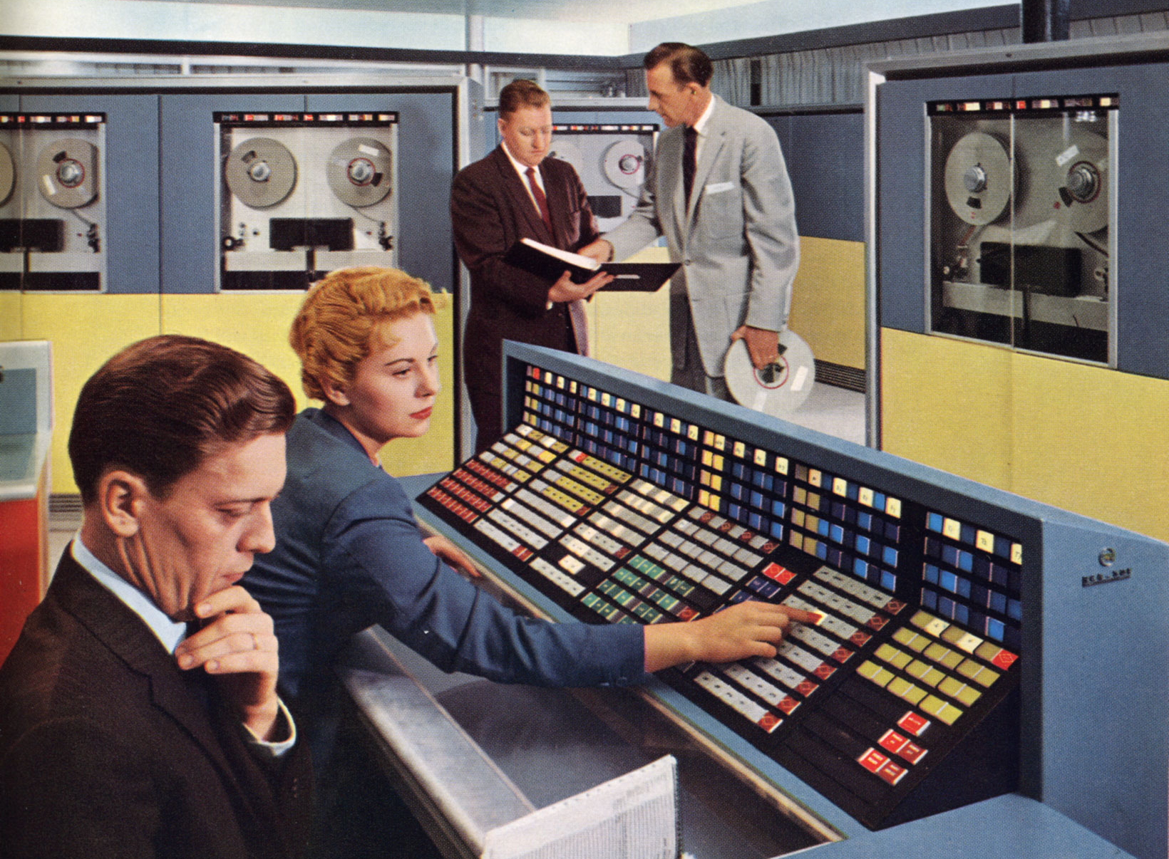 RCA computer room 1959