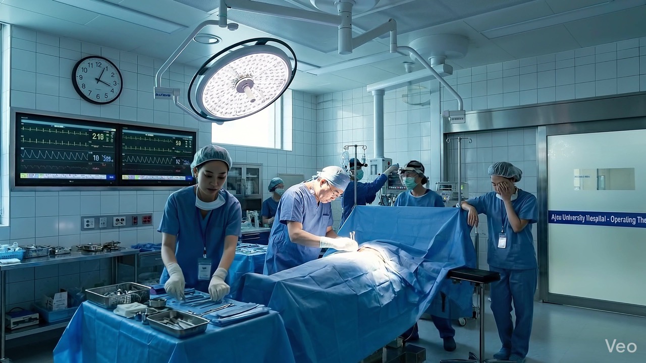 Doctor in operating theater