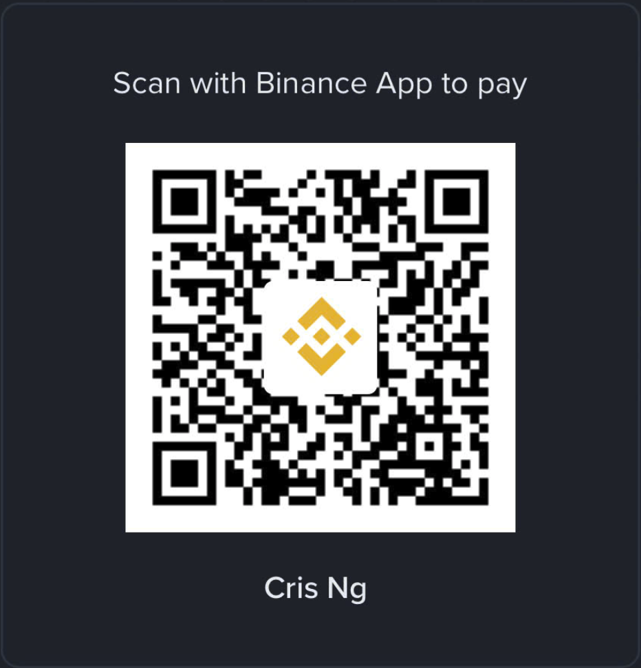 Binance Pay QR — Cris Ng