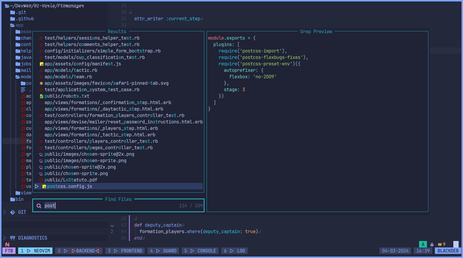 nv-ide + telescope 