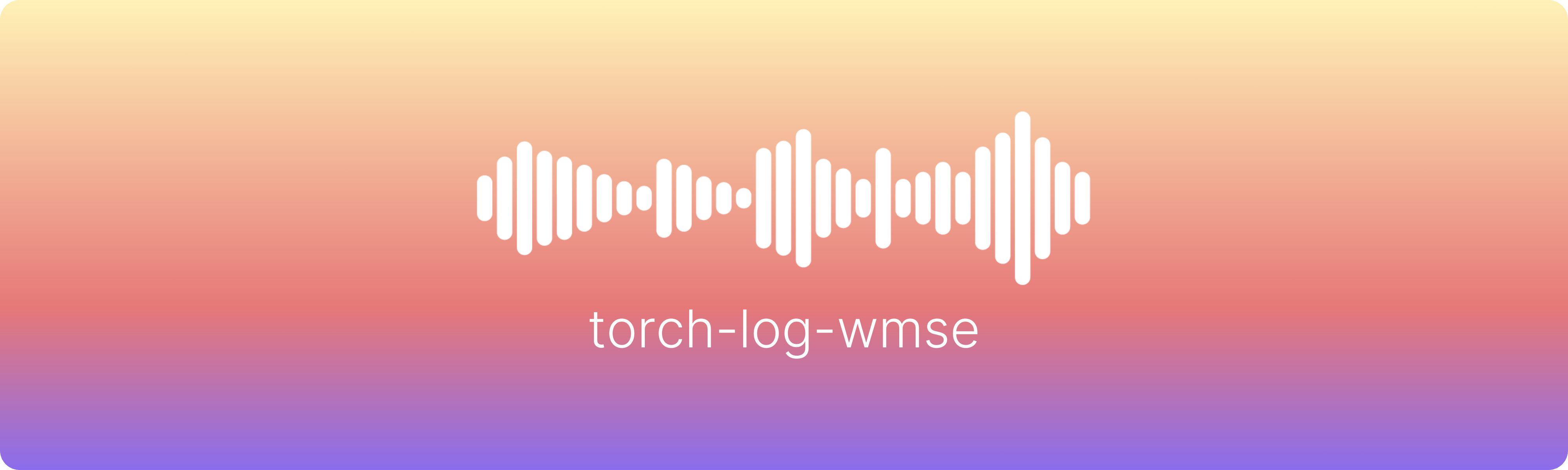 torch-log-wmse-audio-quality-logo