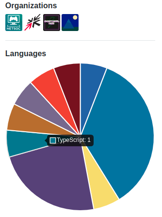 GitHub User Languages
