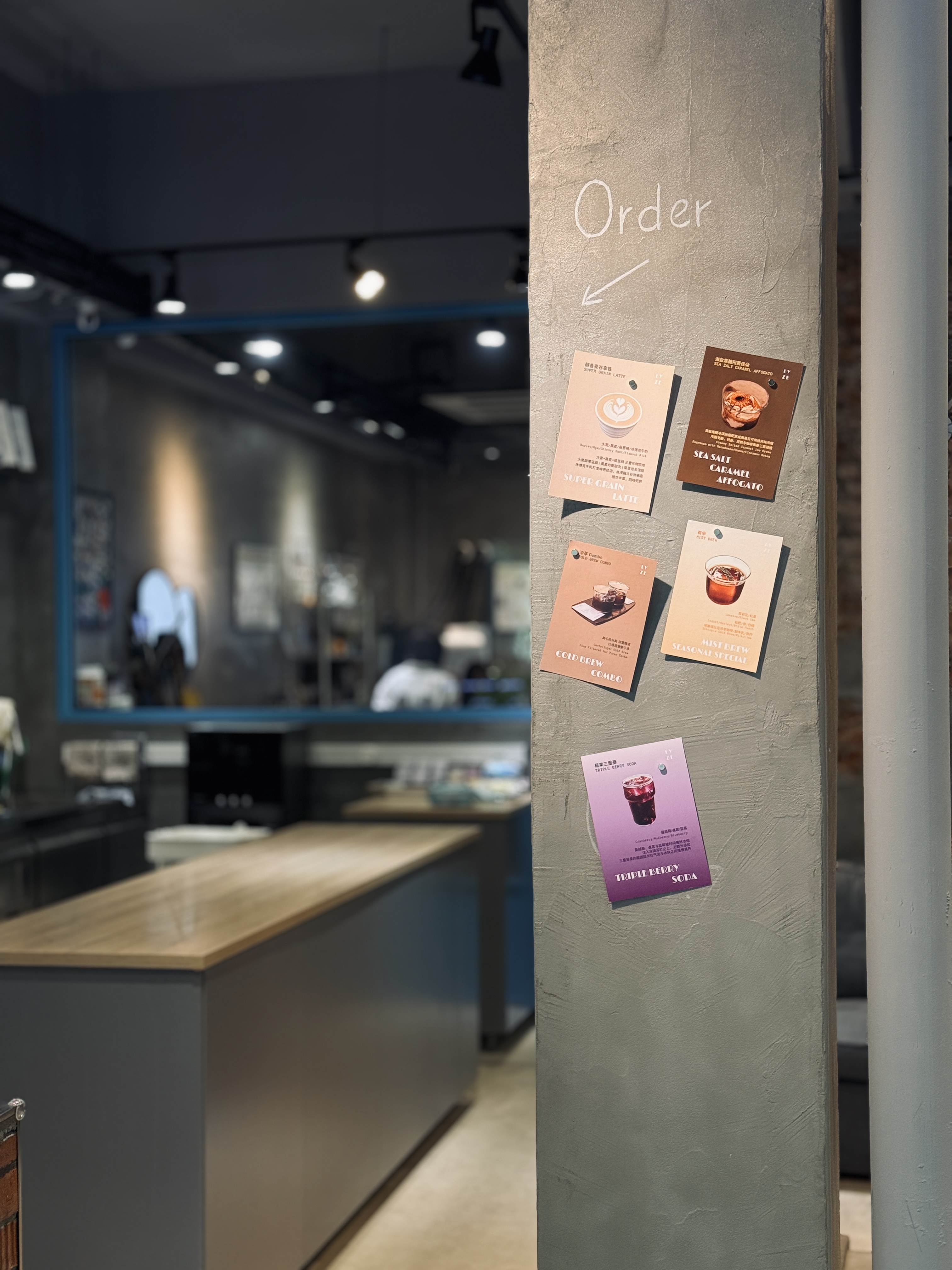 Lyze Coffee pastry counter
