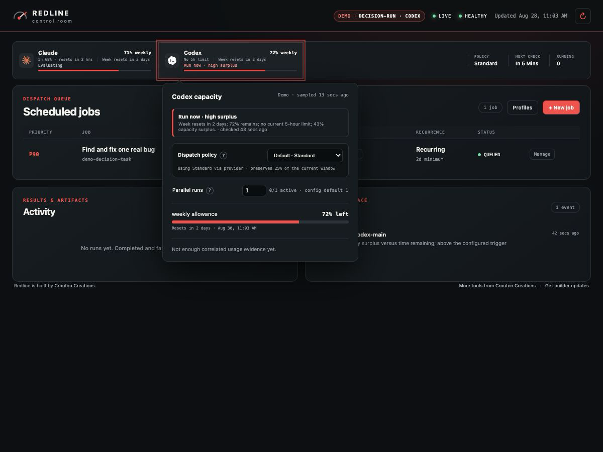 Codex RUN decision