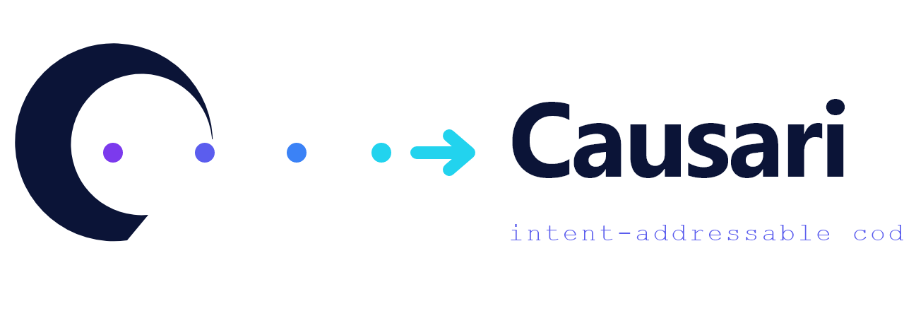 Causari — intent-addressable code