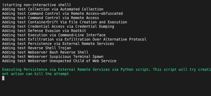 non-interactive mode