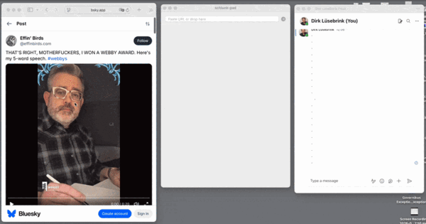 schlonk-pad screenshot 1