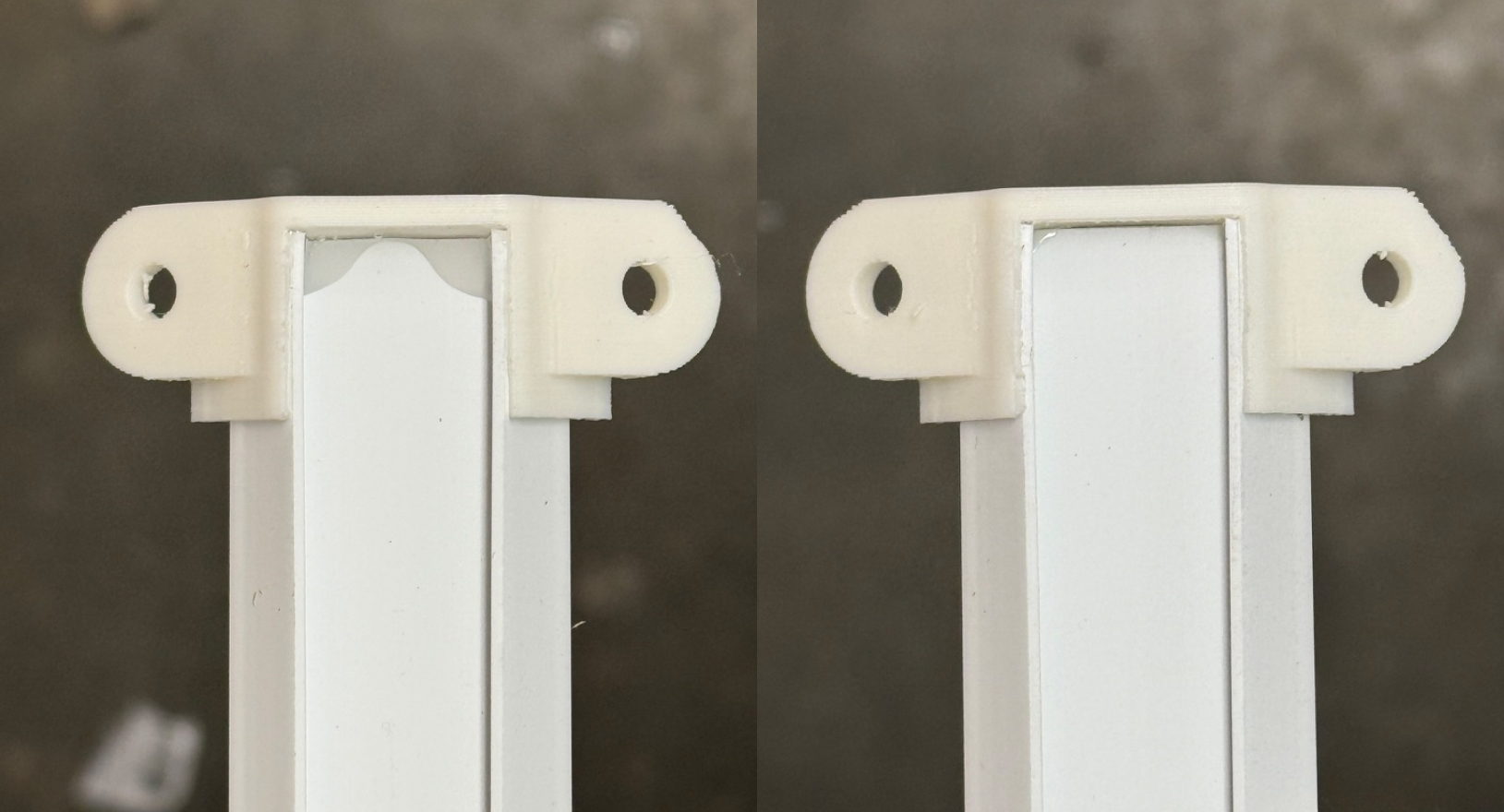 Center end glue cleanup