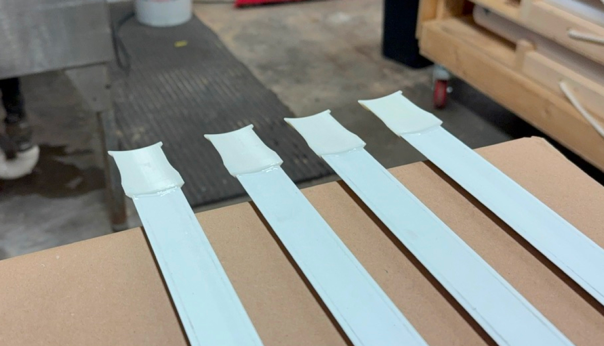 Backside seam sealed