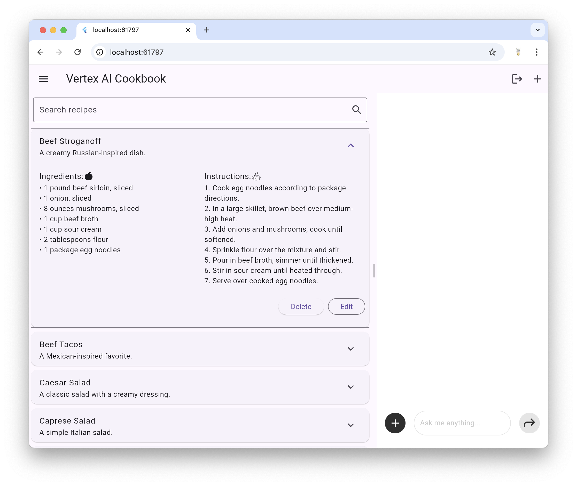 Vertex AI Cookbook expanded recipe