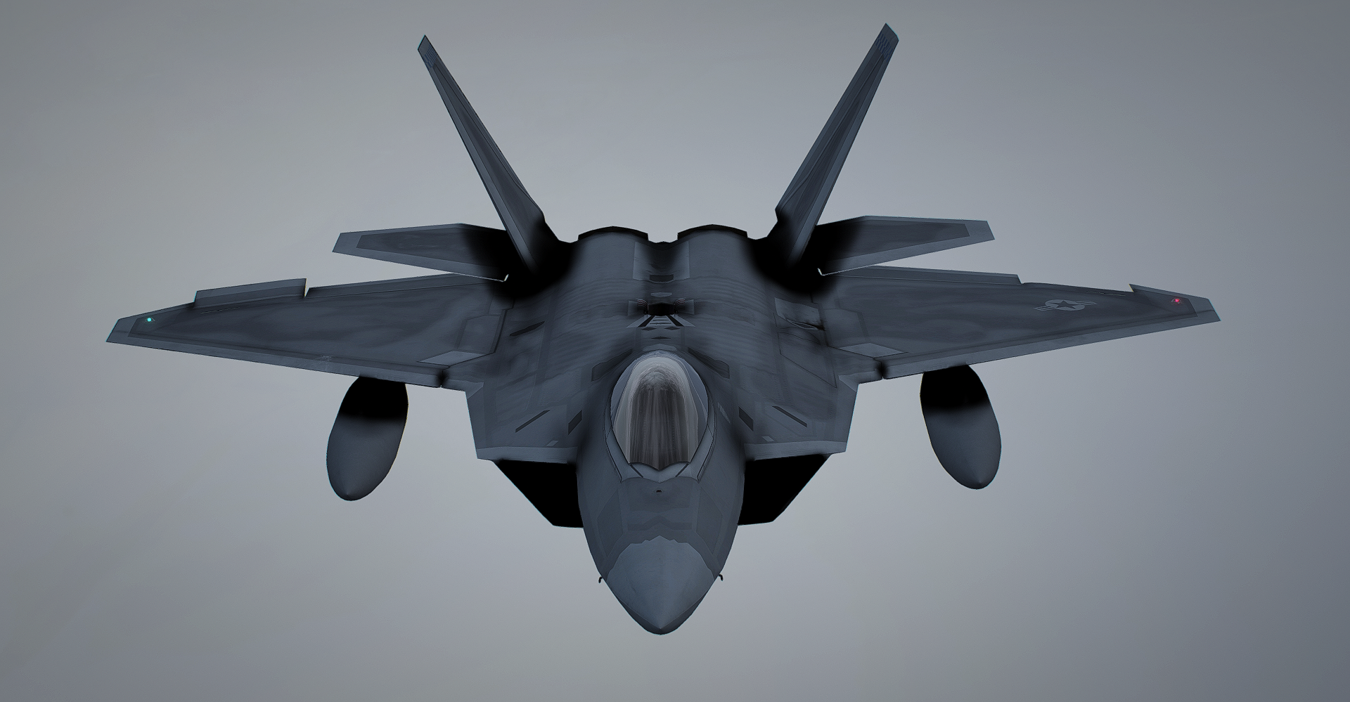 Aircraft approaching head-on