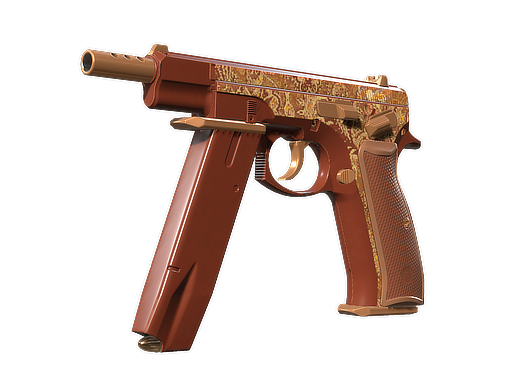 CZ75-Auto | Honey Paisley