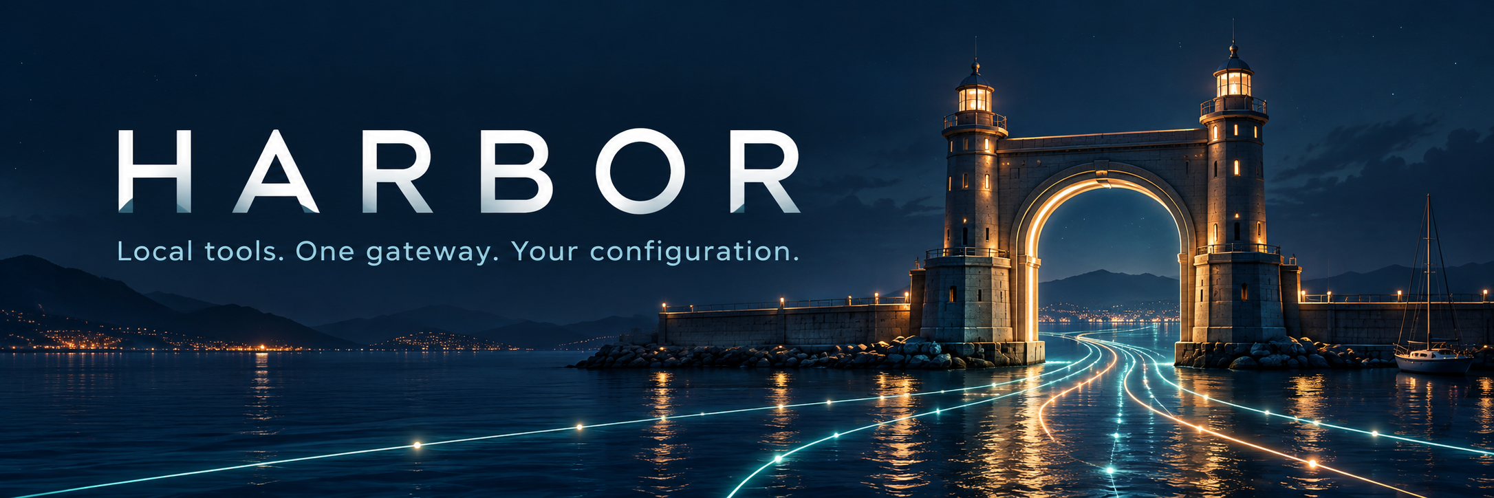 Harbor — local tools, one gateway