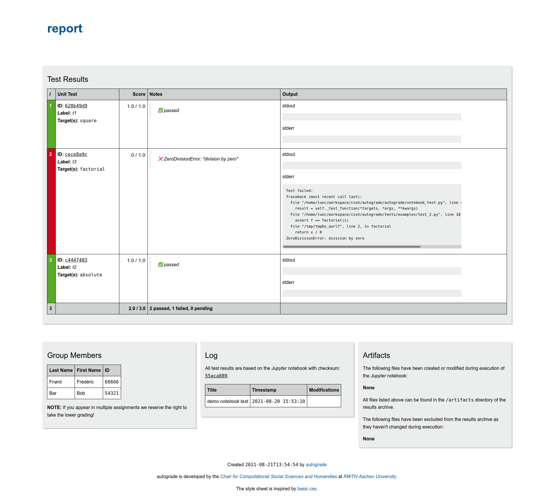 autograde on PyPI