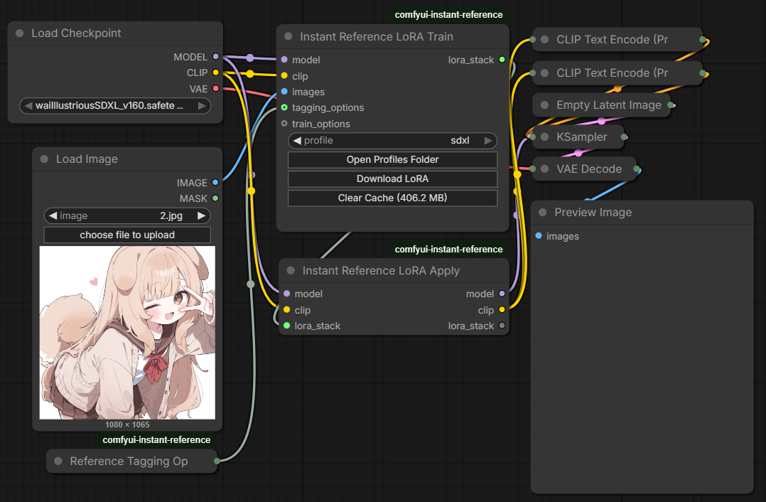 Train/apply workflow example
