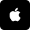 rectangular black apple button