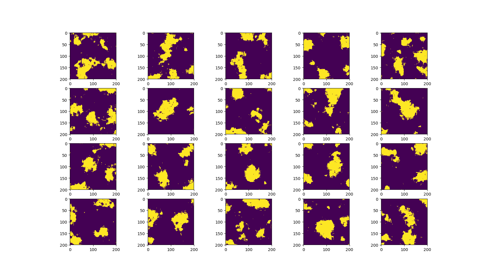 Trained Grid Cell Receptive Fields